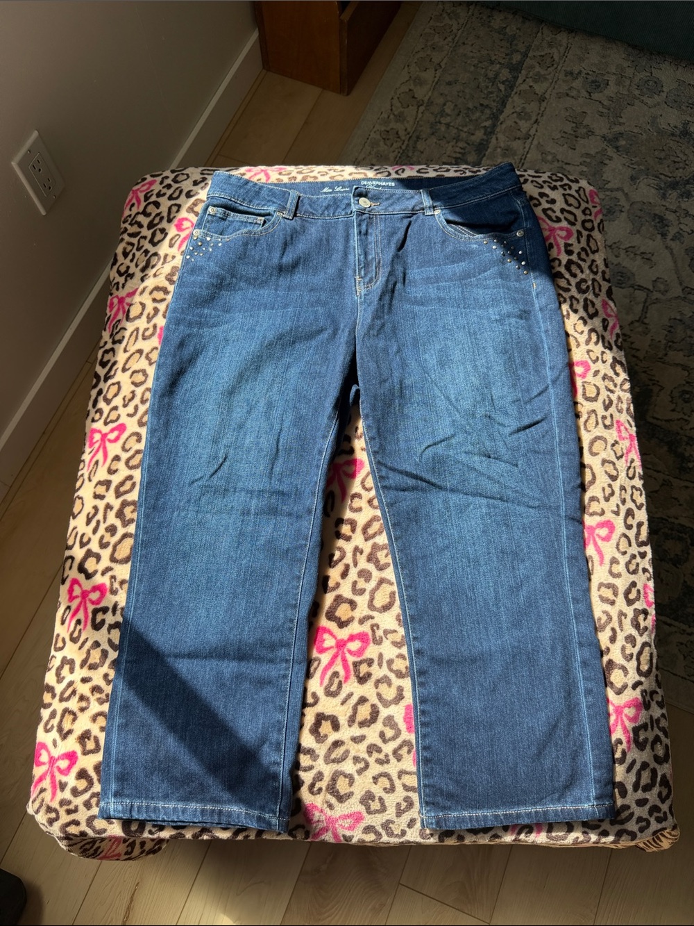 Y2K Denver Hayes Denim Capris